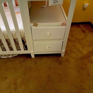 Crib and Changer